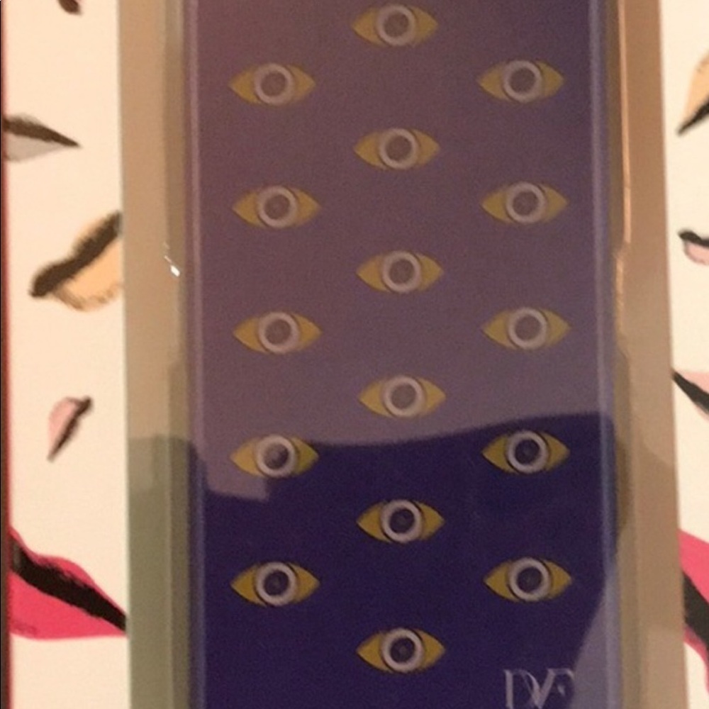 DIANE VON FURSTENBERG DVF Evil Eye iPhone 5 Case never used